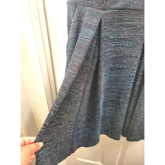 NEW Torrid Women's Sparkly Shimmers Knit Sleeveless A-Line Pleated Dress Size L - Picture 5 of 10